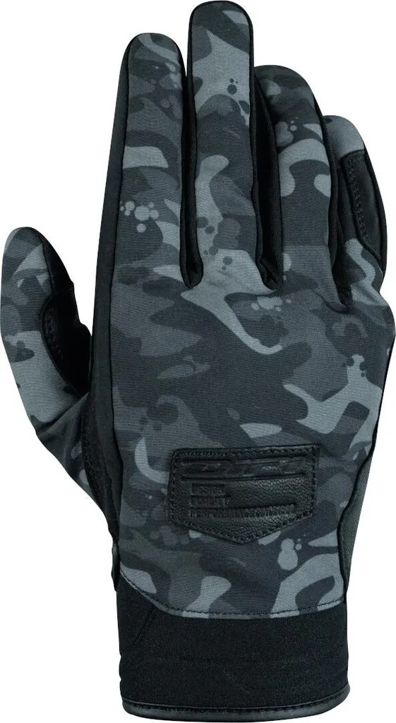 Gants moto DIFI Orlando Camo Noir et Camouflage - Taille S Homme