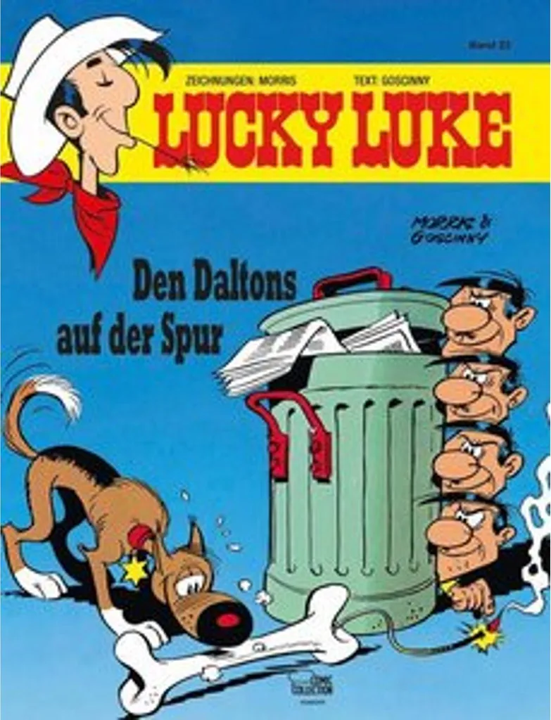 Livre Lucky Luke 23 Den Daltons auf der Spur pour Lecture et Cadeau