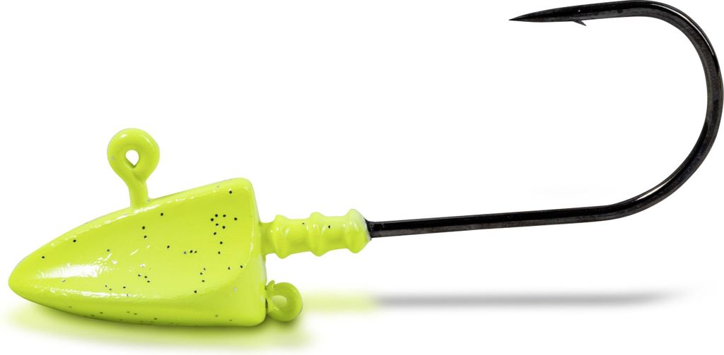 Rhino Jig Force Jigkopf Norwegen UV gelb 50g 8/0