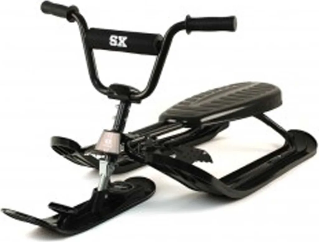 Snowracer STIGA SX Pro Noir - Glisse Sécurisée et Contrôle Total sur Neige