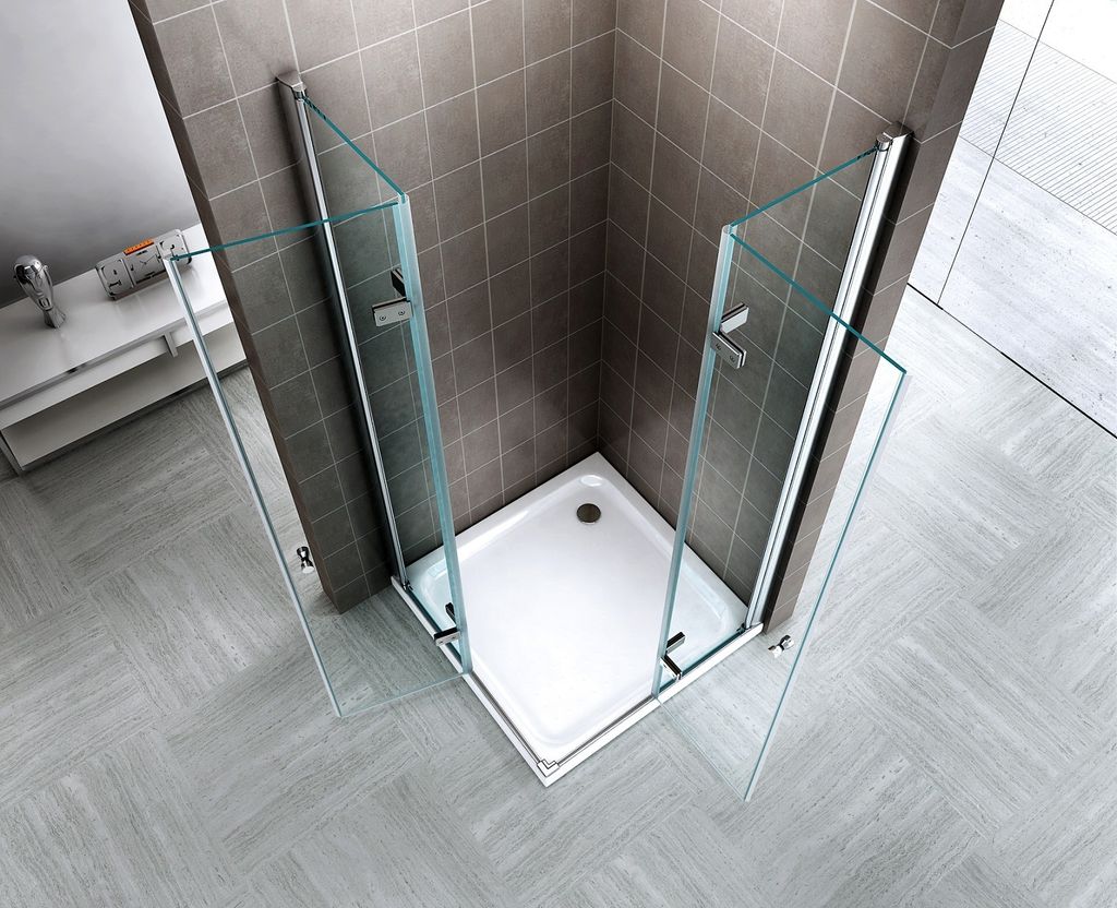 i-flair Duschkabine 75x90 cm, HÖHE: 180 cm, durchsichtige Produktbild 3