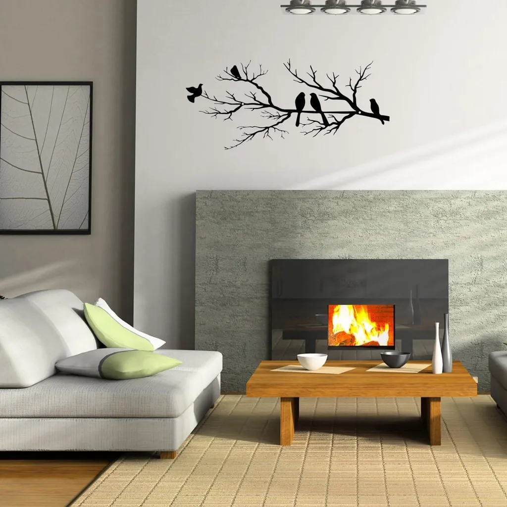 Décoration murale oiseaux métal : la solution pour embellir un mur vide