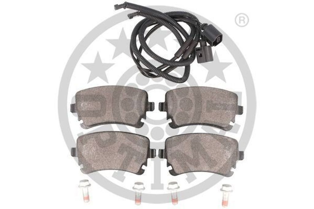 OPTIMAL Bremsbeläge Satz Hinten Bremsklötze für VW Phaeton Produktbild 