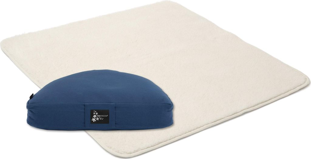 Yoga-Set Calm Edition - Meditation natur 75 x 75 cm