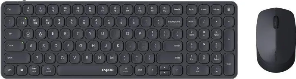 Clavier sans fil compact Rapoo 9710M idéal pour le télétravail