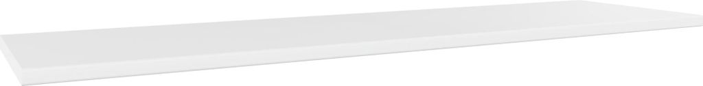 Küchen Arbeitsplatte 220 cm breit, 38 mm Stark, Weiss matt Küche Aria