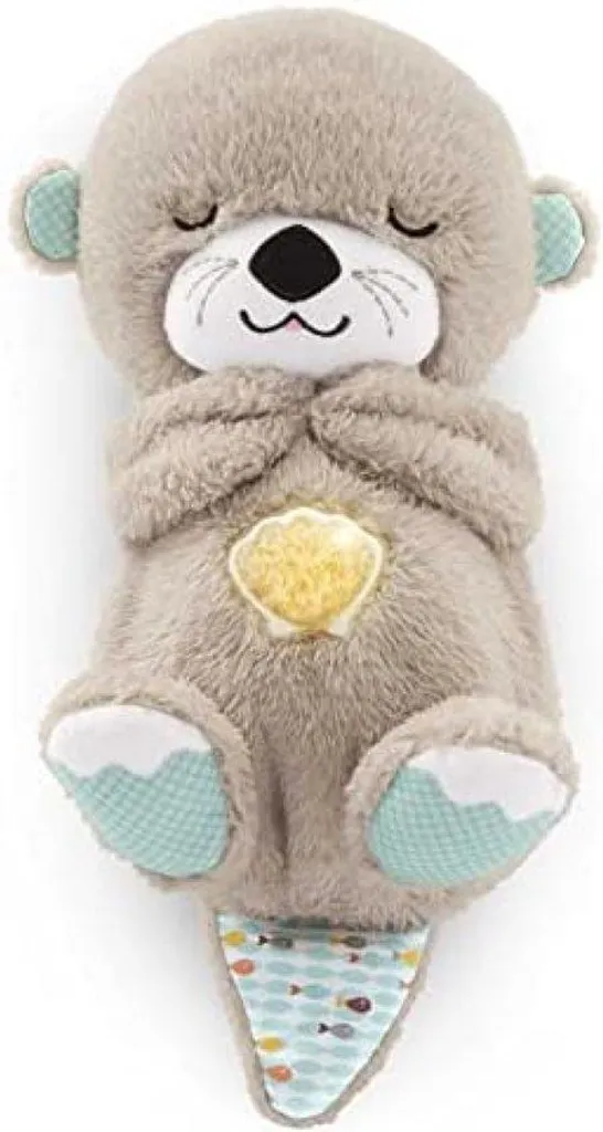 Doudou musical souple premier âge pour l'éveil sensoriel de bébé
