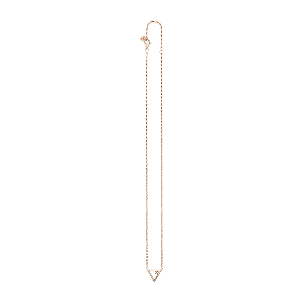 Collana cai 273250121-44 Argento 925 Zirconi Rossi - Qualità Garantita - 2