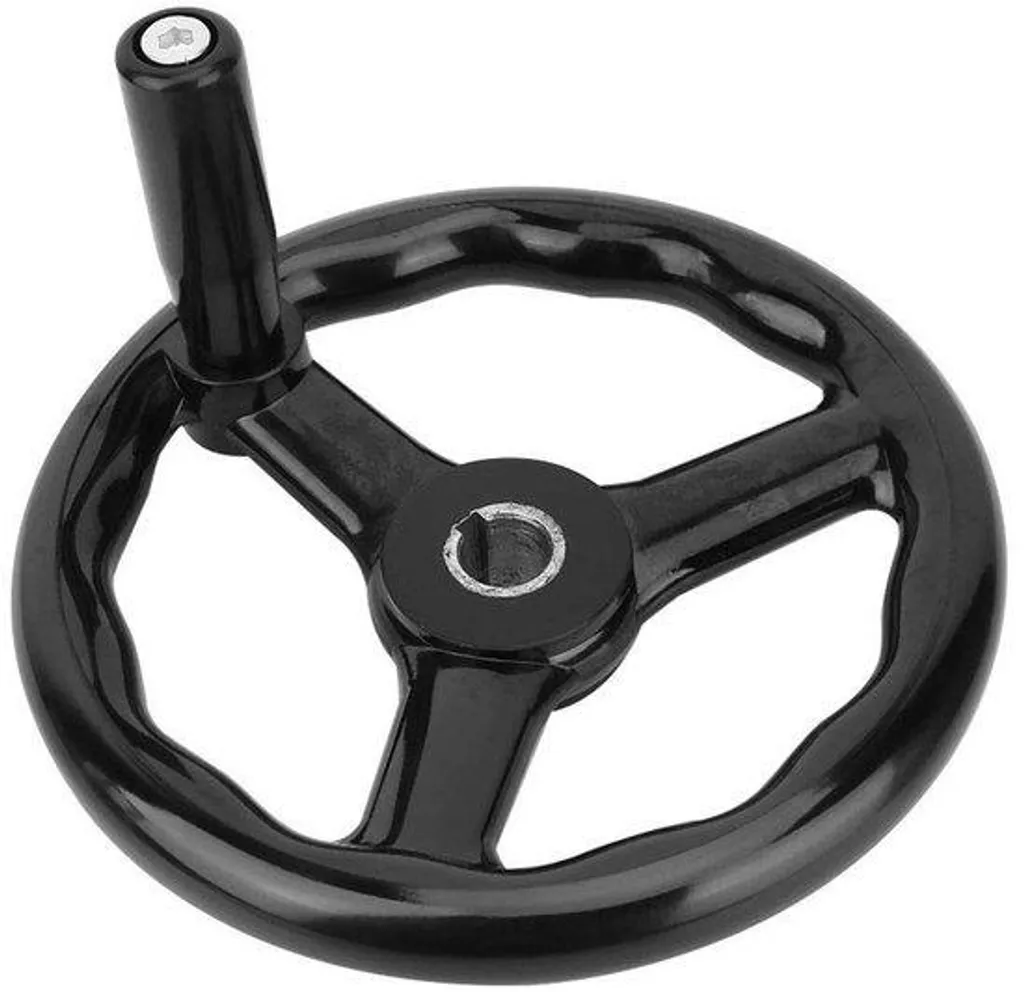 Volant antidérapant 200mm pour fraiseuse - Stop aux glissements d'axe