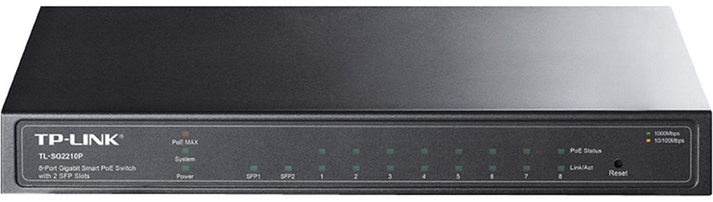 TP-Link Omada SG2210P, Managed, L2/L2+, Gigabit Ethernet Produktbild 