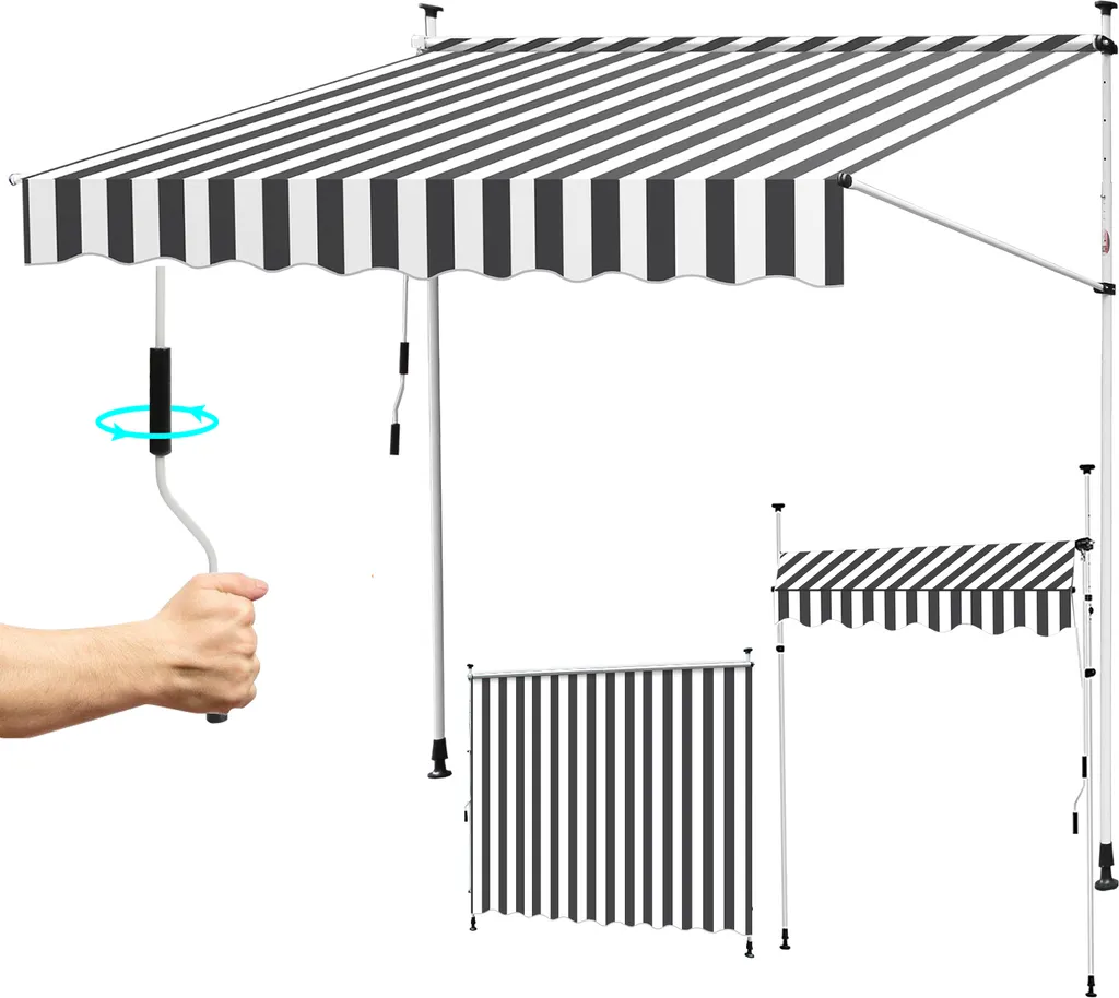 Tenda da Sole Jayseuw 400cm: Proteggi i tuoi Bimbi dal Calore UV