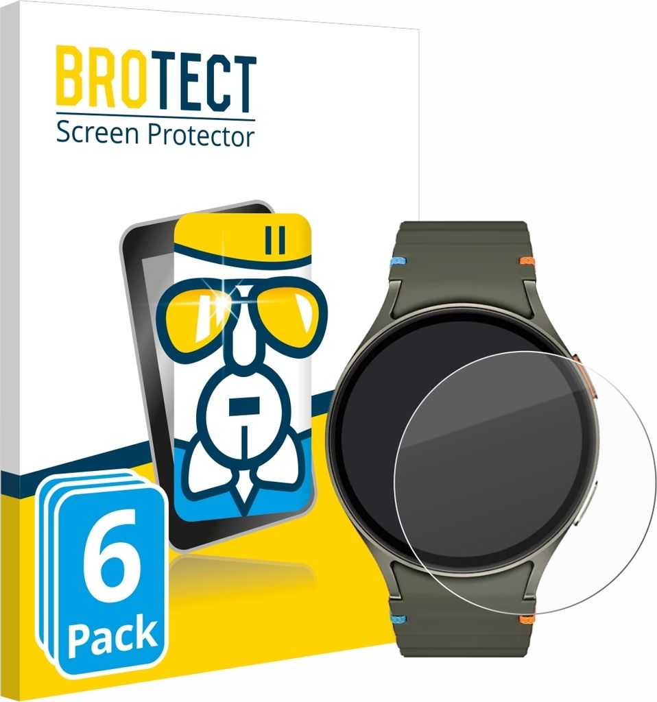 6x BROTECT Schutzglas für Samsung Galaxy Watch 7 (44 mm) Produktbild 