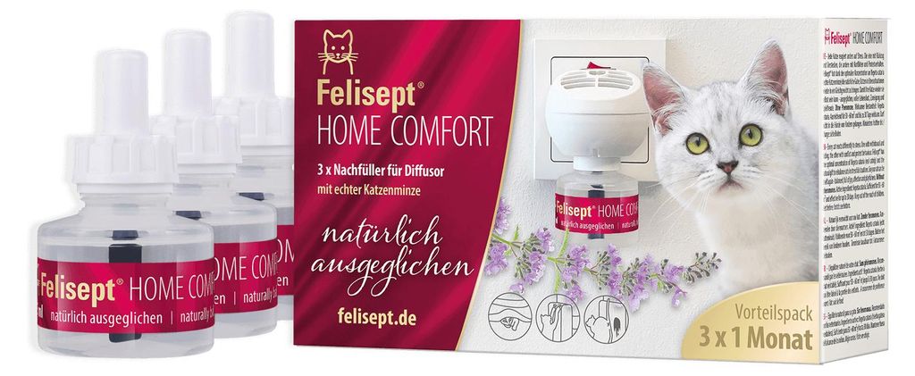 Felisept Home Comfort Entspannungsmittel Nachfüllflakon 3 x Produktbild 