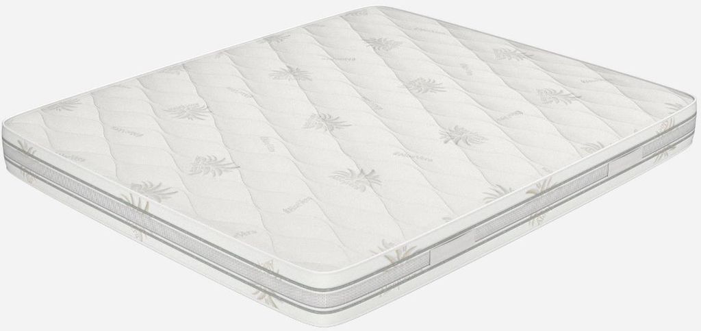 Multiwelle Memory Matratze 160x200 Höhe 18 cm - Abnehmbar, 100% Aloe Vera | Arcobaleno