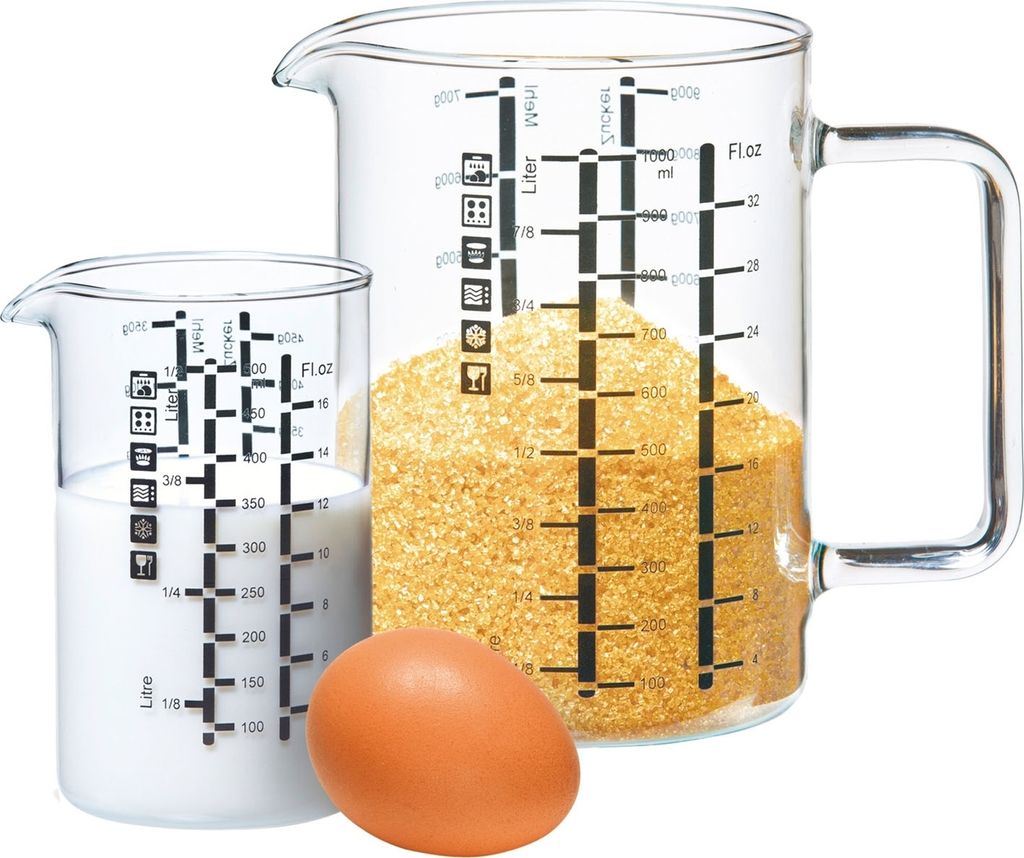 Sada odměrných kádinek Simax z borosilikátového skla, 2 Obrázek produktu 