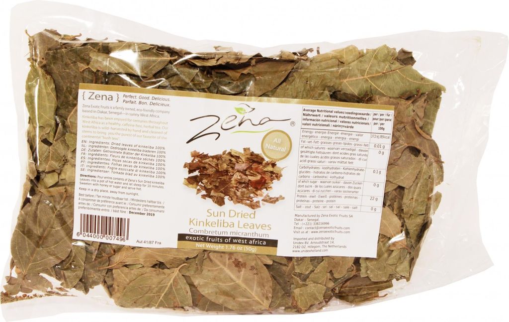 Zena Kinkeliba getrocknete lose Teeblätter Produktbild 