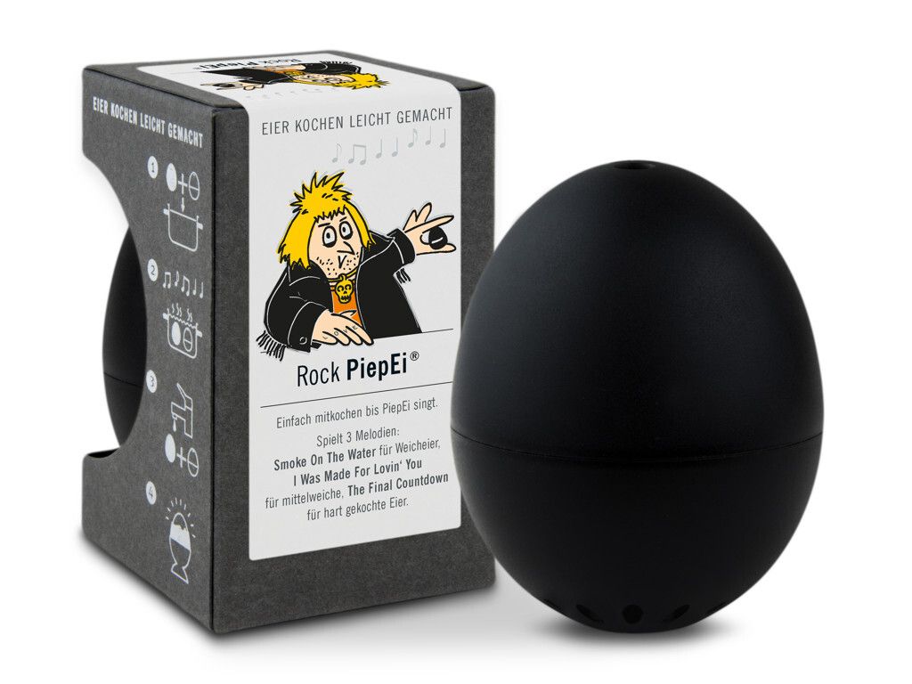 Brainstream PiepEi 'Rock' Minuteur / cuiseur à oeufs avec 3 Image du produit 