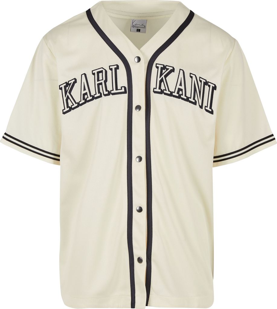 KARL KANI Herren Hemd College Baseballshirt