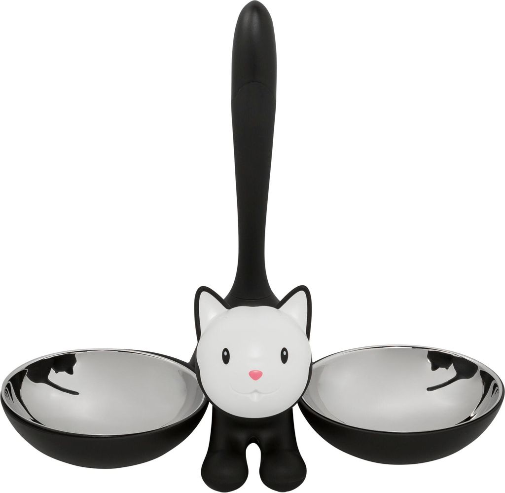 Alessi Katzennapf Tigrito black AMMI09 B