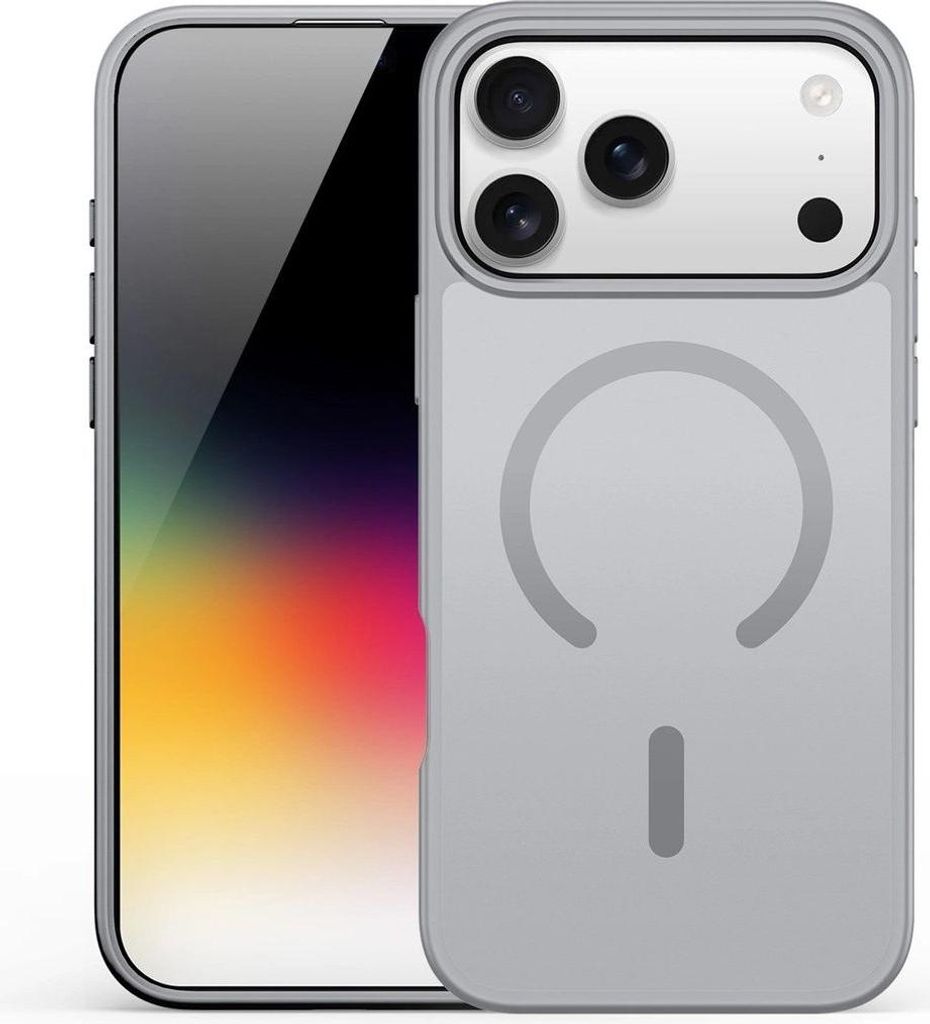 Dux Ducis Yind MagSafe Hülle für iPhone 17 Pro Max - Grau | Robuster Schutz KP39658