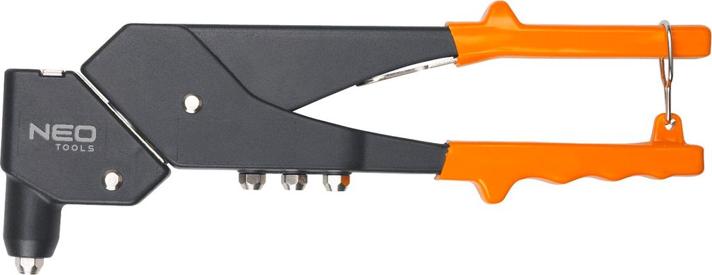 Nietmaschine für Stahl- und Aluminiumnieten 2,4/3,2/4,0/4,8 mm, Mehrfachposition 18-102 NEO