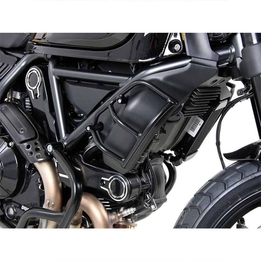 Hepco Becker Ducati Scrambler 800 19 42237593 00 01 Rohrförmiger Motorschutz Schwarz Schwarz One Size