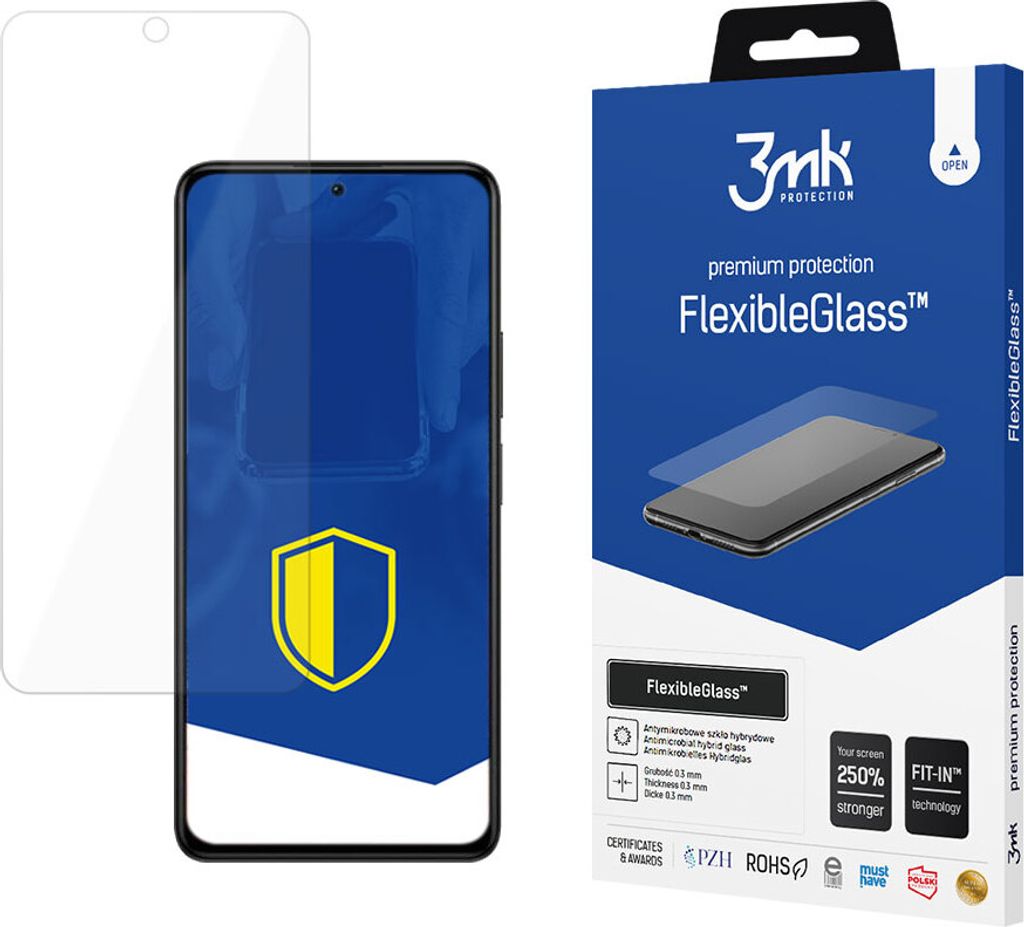 3mk FlexibleGlass für Xiaomi Redmi K40S - Durchscheinend Produktbild 