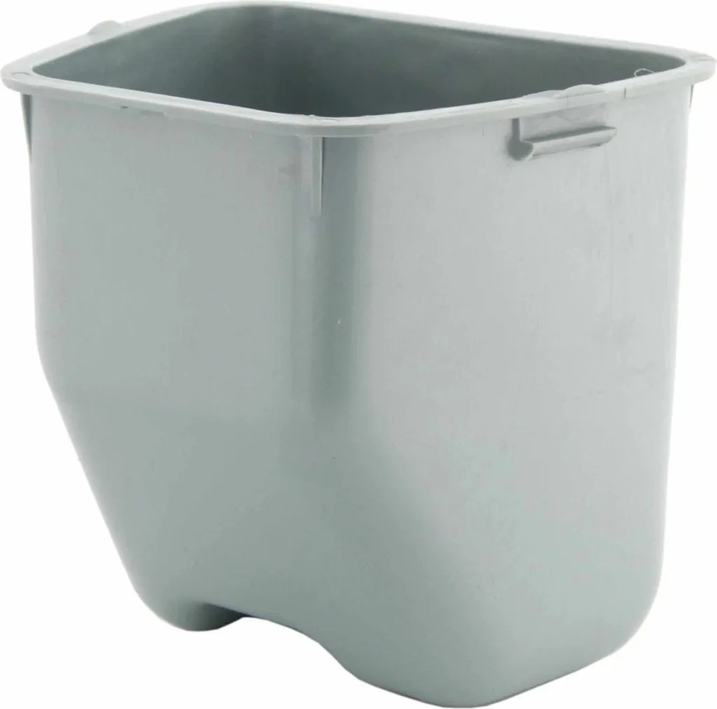 Coffret de rangement pour outillage durable en plastique gris anthracite
