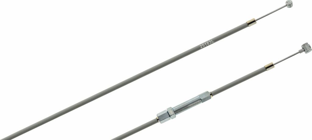 Simson Bowdenzug, Schaltung, links - grau - KR51, KR51 / 1, SR4-2