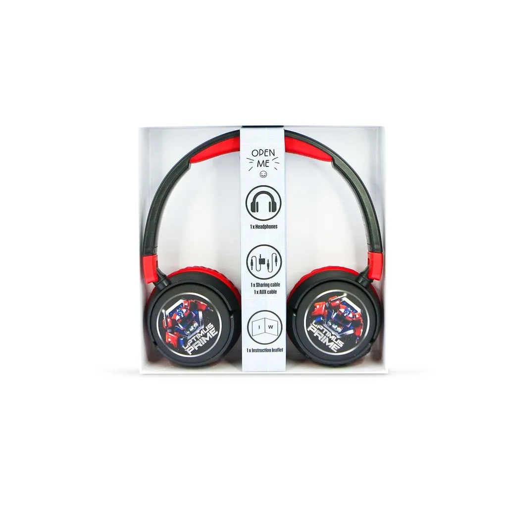 Écouteurs Bluetooth Junior Transformers avec Limitation de Volume Sonore - 7