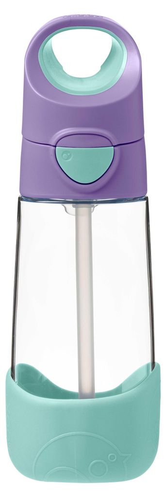 Tritanová láhev s brčkem 450ml lila Pop b.box Obrázek produktu 