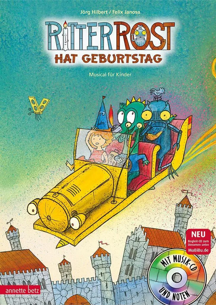 Cadeau Enfant Ritter Rost 6 : Livre et Musique pour Fête d'Anniversaire