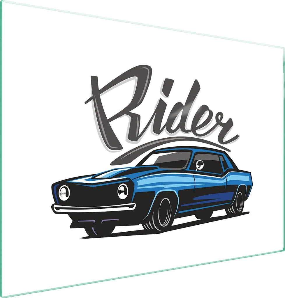 Copri Piano Cottura 70x52 Vetro Temperato | Protezione e Tagliere Auto