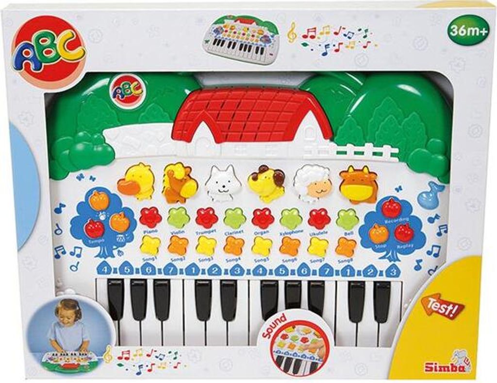 Simba ABC klávesnice pro zvířata Obrázek produktu 7