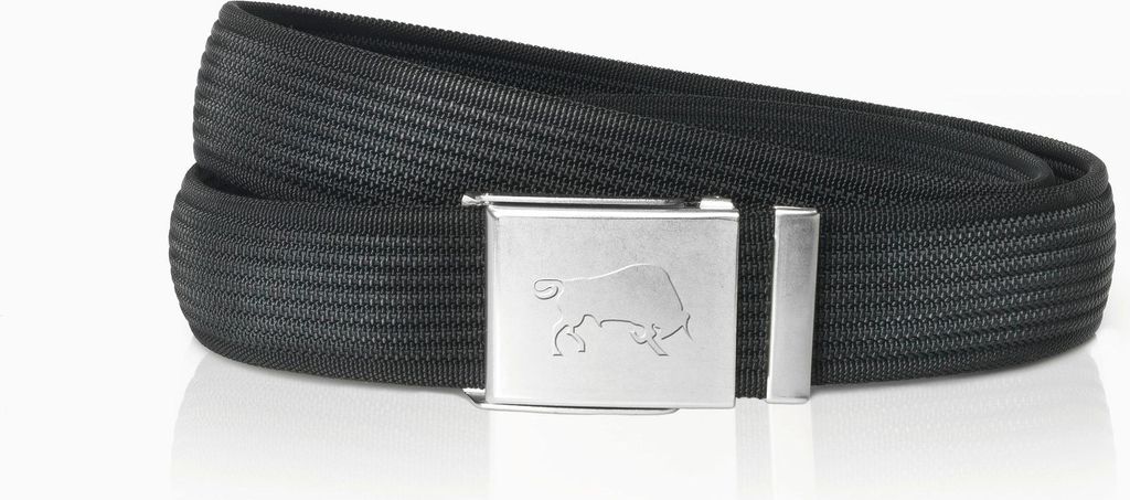 Bullstar Flexi-Gürtel BULLSTAR, schwarz, I (L: 130 cm, B: 3,8 cm, anpassbar)