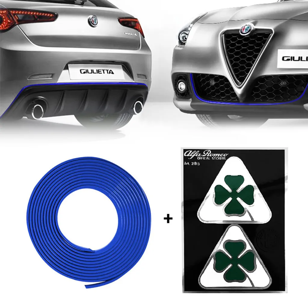 Rénover le Look de votre Alfa Giulietta : Kit Stickers Bleu et Vert Pro