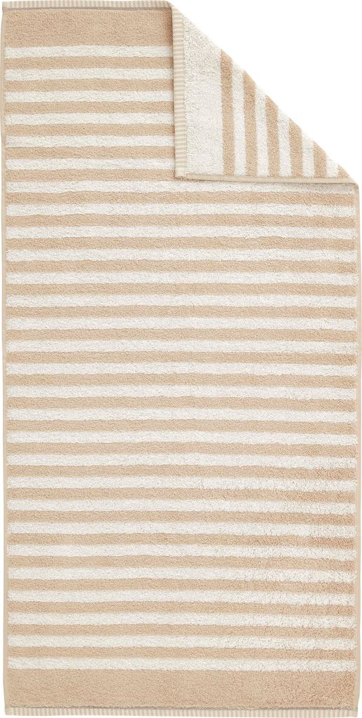 Dyckhoff Duschtuch Sea Stripe greige, 70 x 140 cm