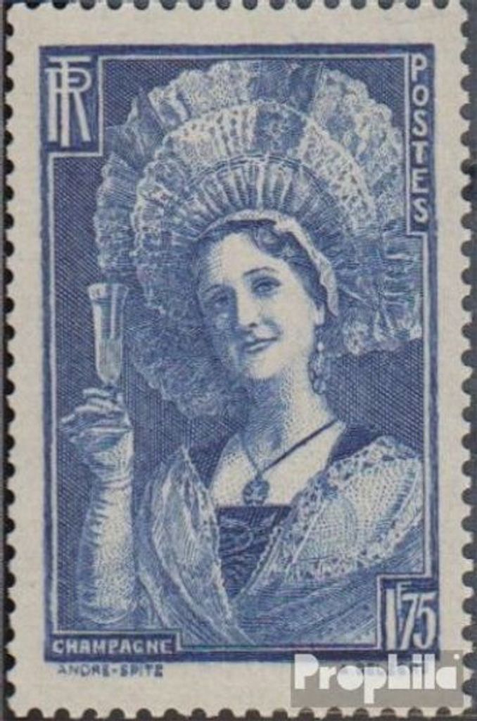 Briefmarken Frankreich 1938 Mi 428 (kompl.Ausg.) postfrisch Champagne