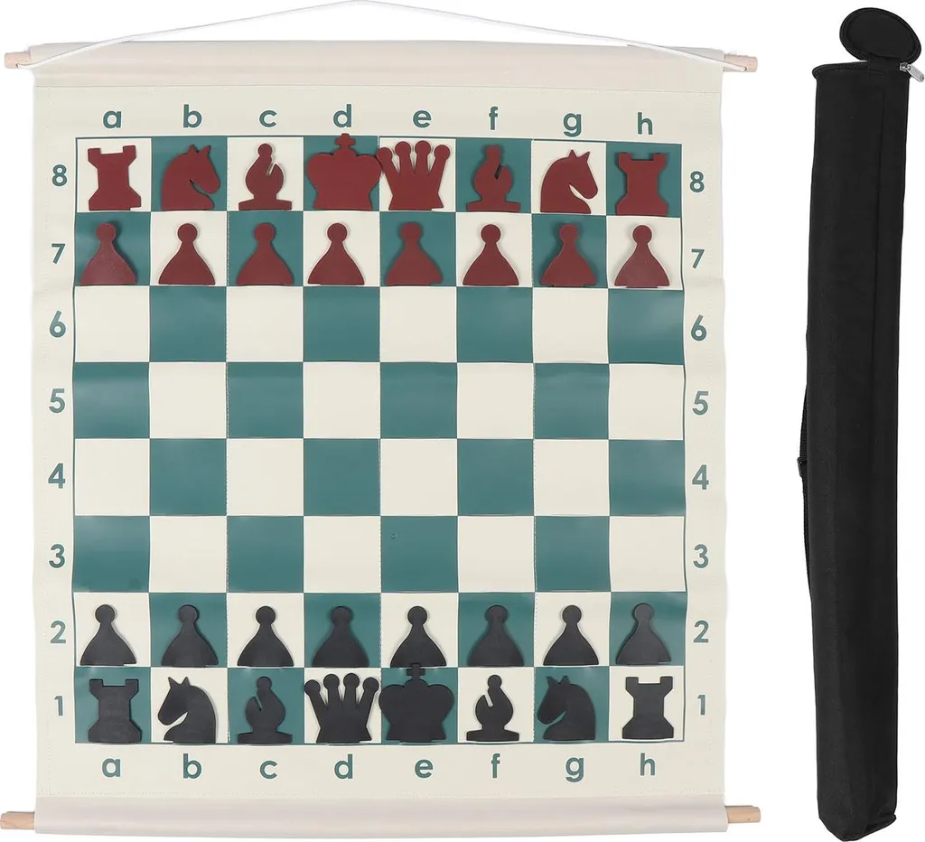 Échiquier de démo pliable solution transport pour profs d'échecs