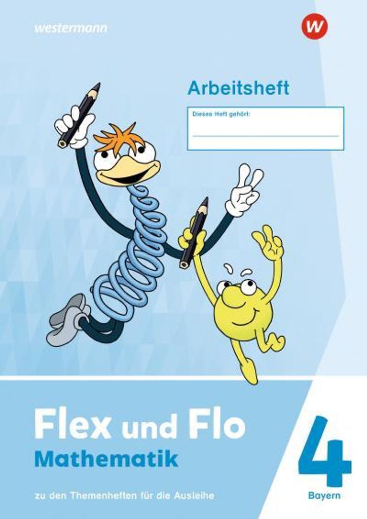Flex und Flo 4. Arbeitsheft. Für die Ausleihe. Für Bayern Immagine del prodotto 