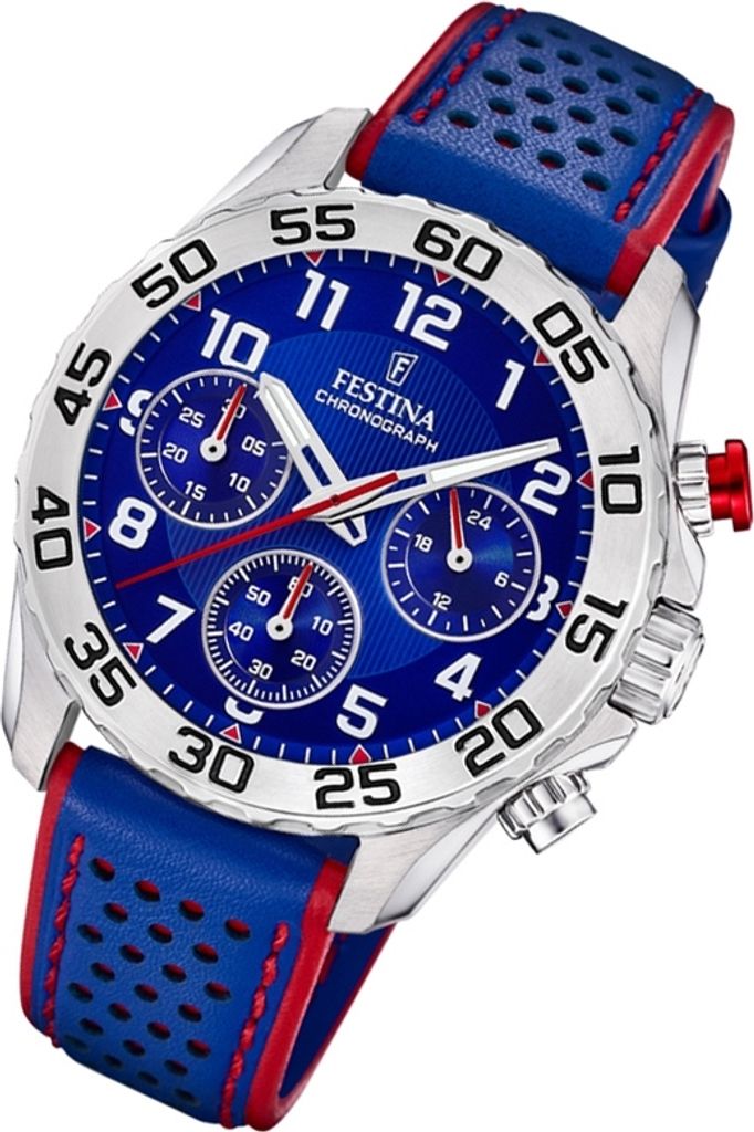 Festina Kinder Uhr Junior Collection F20458/2 Leder Produktbild 