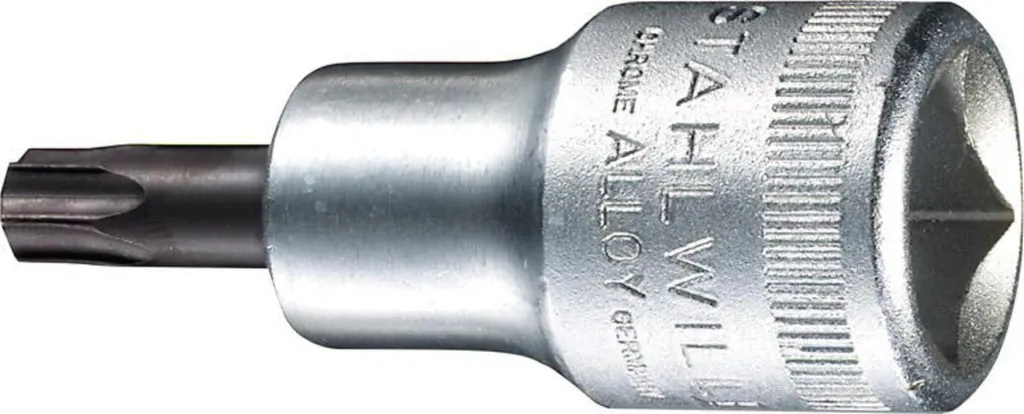 Inserto Giravite Stahlwille 54 TX T50 - Chiave a Bussola Torx 1/2" 03100050
