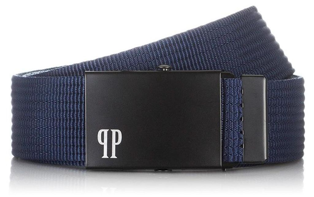 Herrengürtel 125 cm marineblau Paolo Peruzzi mit Produktbild 