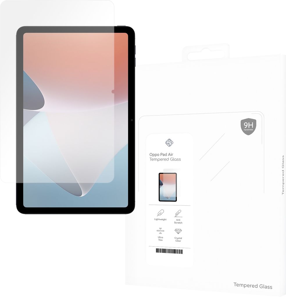 Schutzfolie Oppo Pad Air - Panzerglas - Cazy - Transparant Produktbild 