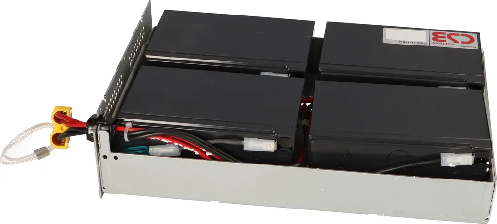 Batterie SCD24C compatible RBC24 installation Plug & Play sans outils - 3