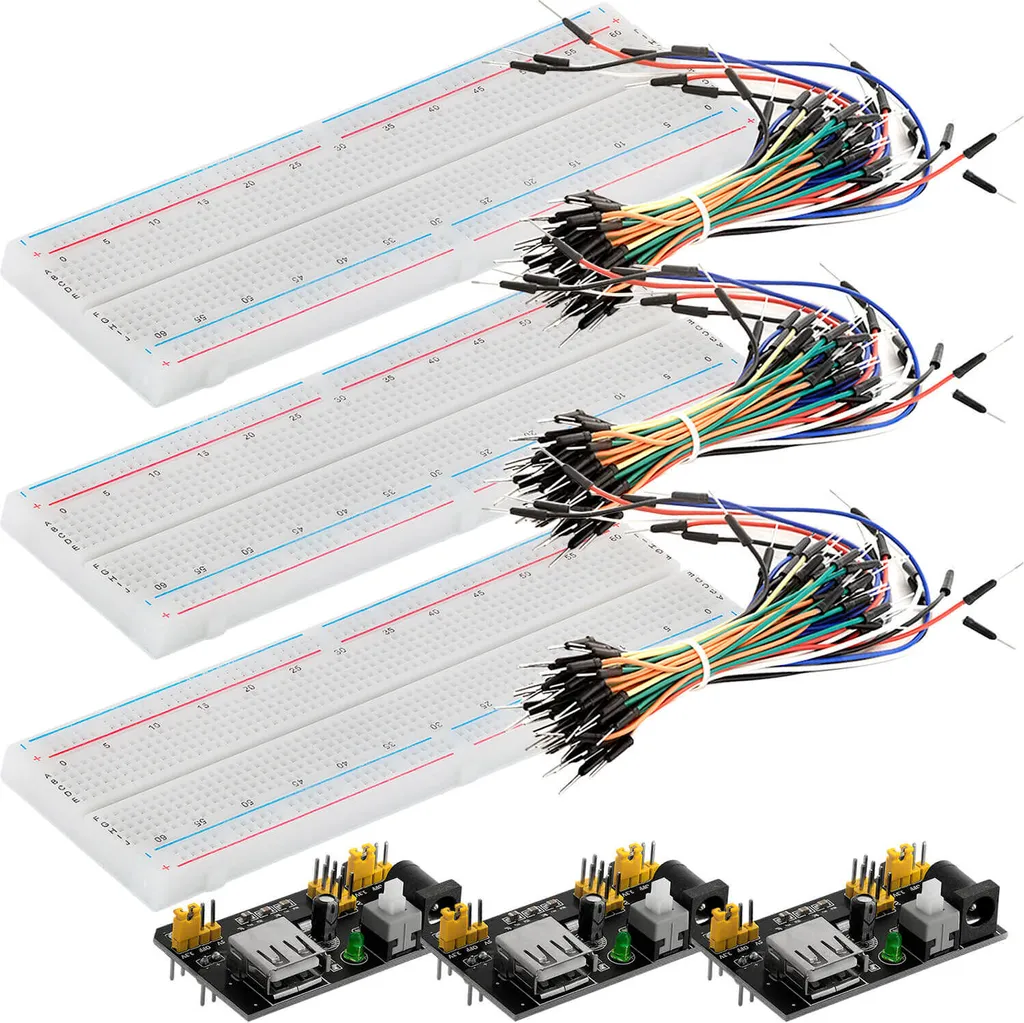 Kit de carte d'essai MB 102 idéal pour projets Arduino et Raspberry Pi