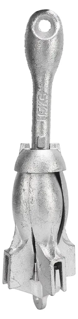 Ancre de bateau universelle de 1,5 kg type grappin avec sa corde 20 m