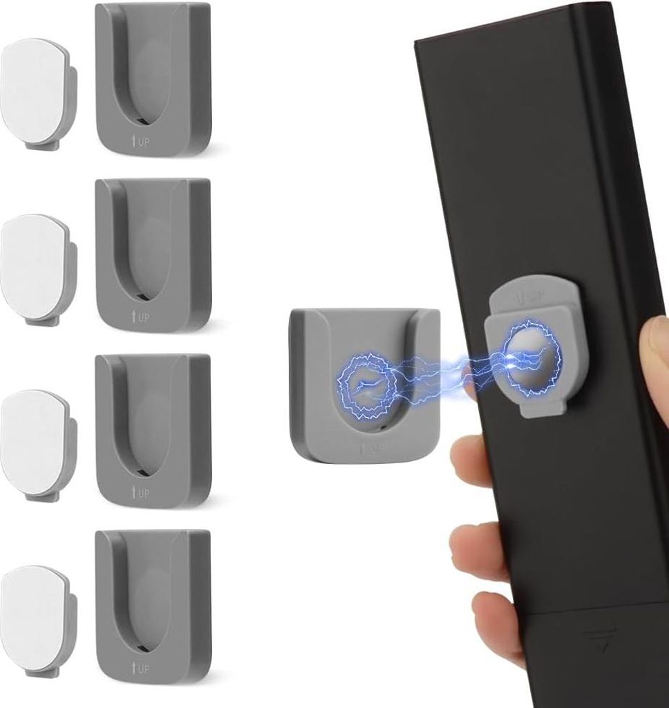 Magnetische Wandhalterung für Fernbedienungen und mehr - Innovatives Design für Zuhause, Büro und Schule - Effiziente Organisation und Aufbewahr...