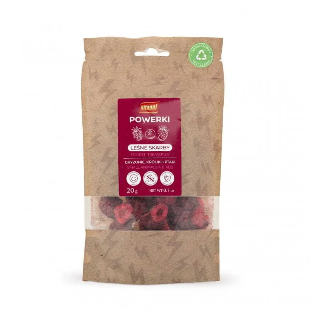 Mix Tesori della Foresta Vitapol Powerki 20g - Snack Sano Pet