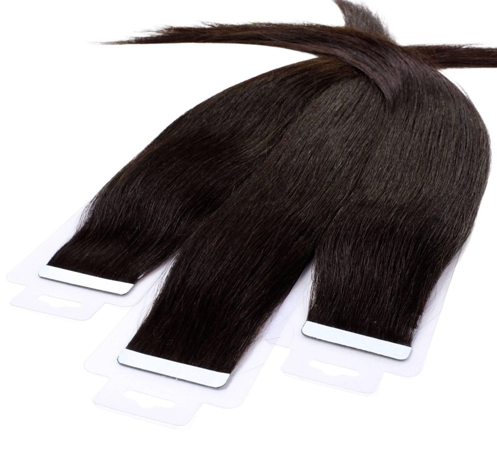 Tape Extensions Pravé vlasy #5/0 Svetlo hnedé Obrázok produktu 